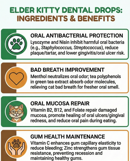Elder Kitty Dental Drops™️