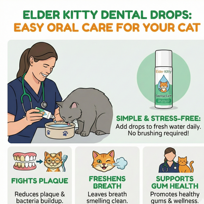 Elder Kitty Dental Drops™️